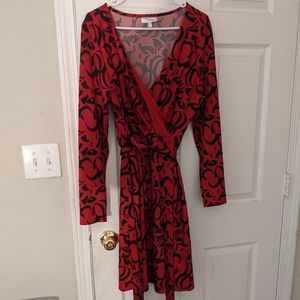 Red/black  multi dress